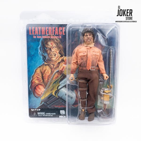 NECA - Texas Chainsaw Massacre 3 - 8" Clothed Figura de Acción a Escala - Leatherface