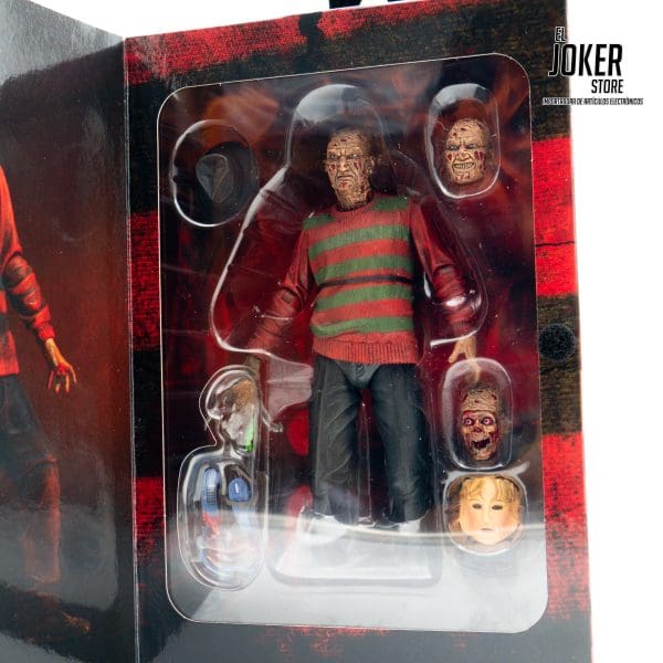 NECA - Nightmare on Elm St 30th Anniversary - 7" Figura de Acción a Escala - Ultimate Freddy - Imagen 3
