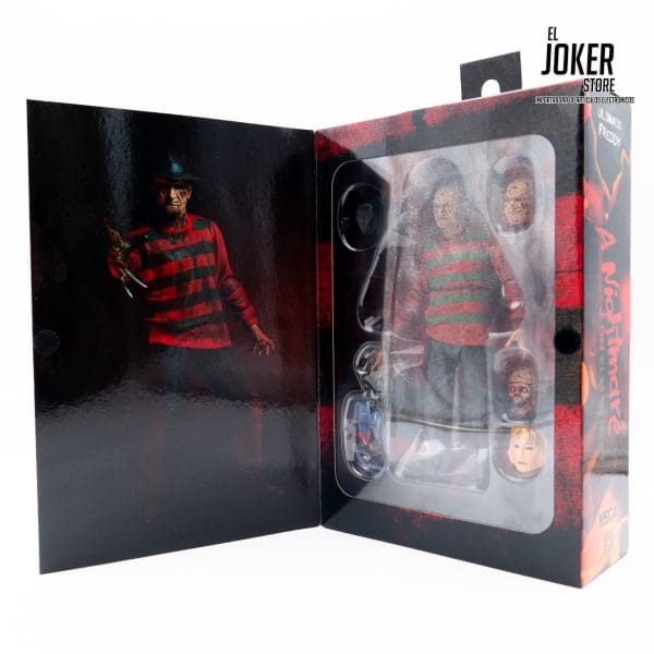 NECA - Nightmare on Elm St 30th Anniversary - 7" Figura de Acción a Escala - Ultimate Freddy - Imagen 2