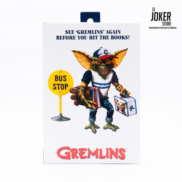 NECA – Gremlins - 7” Figura de Acción a Escala - Ultimate Back to School Gremlin