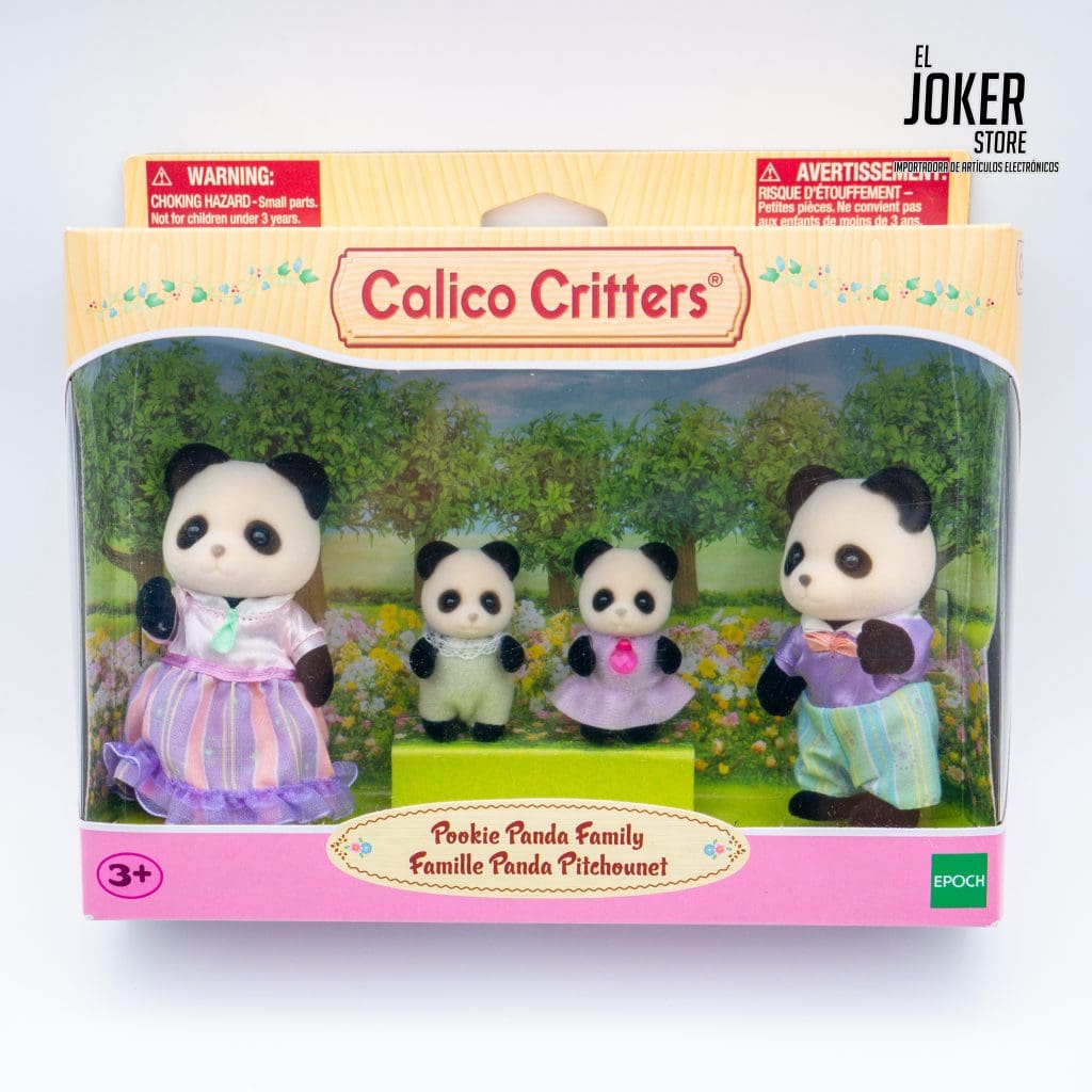 Sylvanian Families Familia Panda Calico Critters El Joker Store sylvanian-families-familia-panda-calico-critters-el-joker-store