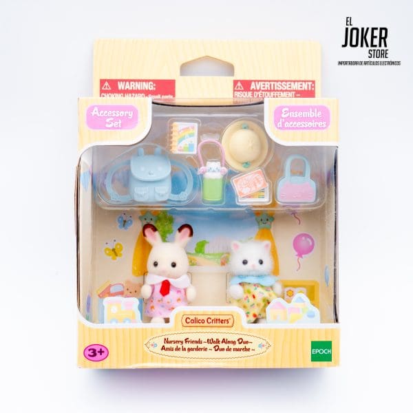 Sylvanian Families – Amigos de la Guardería – Duo de Caminata – Calico Critters