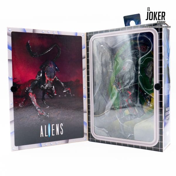NECA – Aliens - 7" Figura de Acción a Escala - Ultimate Kenner Tribute Night Cougar Alien - Imagen 2
