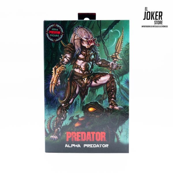 NECA - Predator - 7" Figura de Acción a Escala - Ultimate Alpha Predator 100th Special Edition
