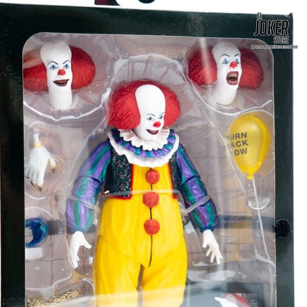 NECA – IT – 7″ Figura de Acción a Escala – Pennywise IT (1990 V2) - Imagen 4