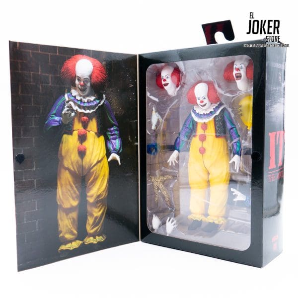 NECA – IT – 7″ Figura de Acción a Escala – Pennywise IT (1990 V2) - Imagen 2