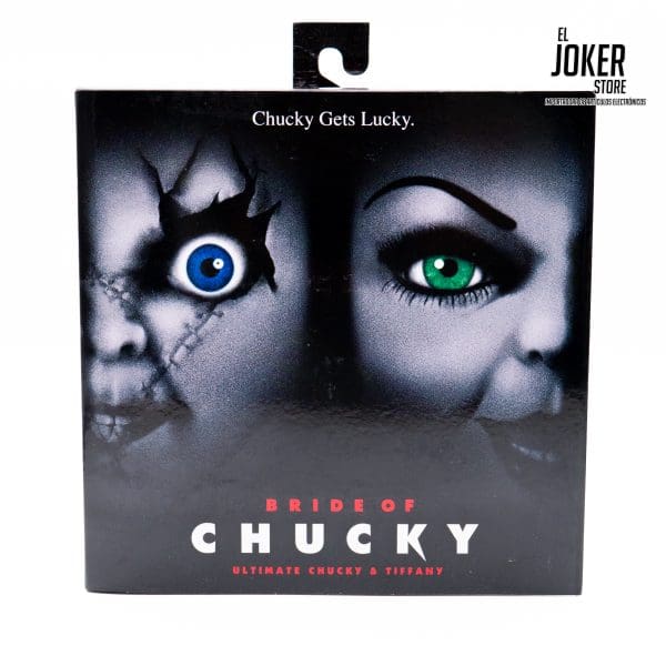 NECA - Chucky: Bride of Chucky - Figura de Acción a Escala 7" Ultimate 2 Pack - Chucky y Tiffany
