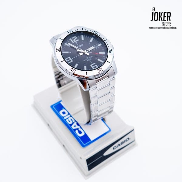 Reloj CASIO MTP-VD01D-1B Acero Plateado – Hombre - Imagen 3