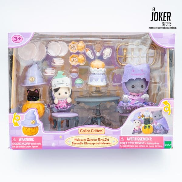 Sylvanian Families – Set de Fiesta Sorpresa de Halloween – Calico Critters