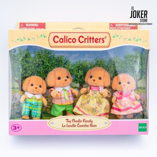 Sylvanian Families – Familia de Caniches Poodle – Calico Critters