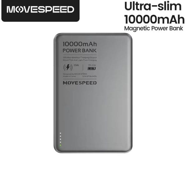 MoveSpeed - Bateria Externa con Magsafe para iPhone - 10,000 mAh