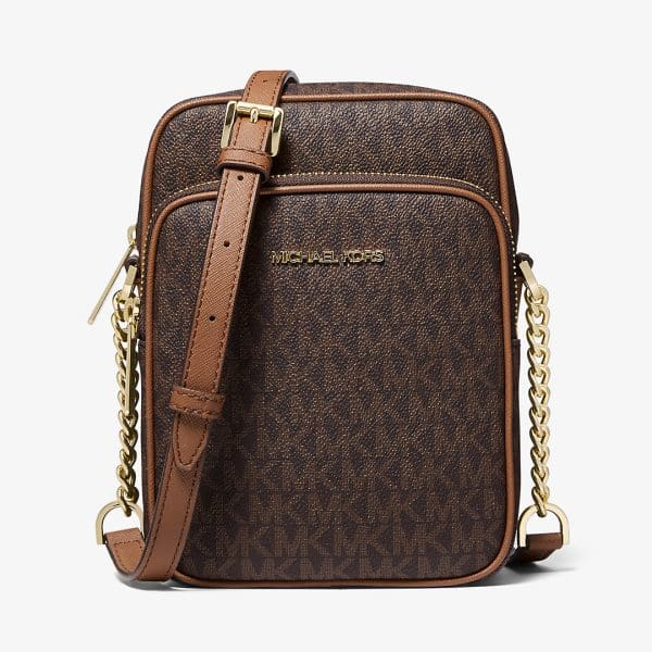 Bolso Crossbody Jet Set Medium Logo Michael Kors Para Mujer