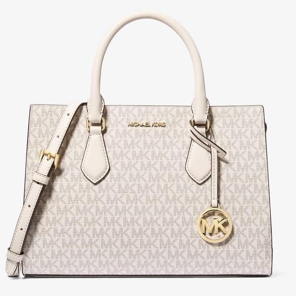 Cartera Satchel Sheila Medium Logo Michael Kors Para Mujer