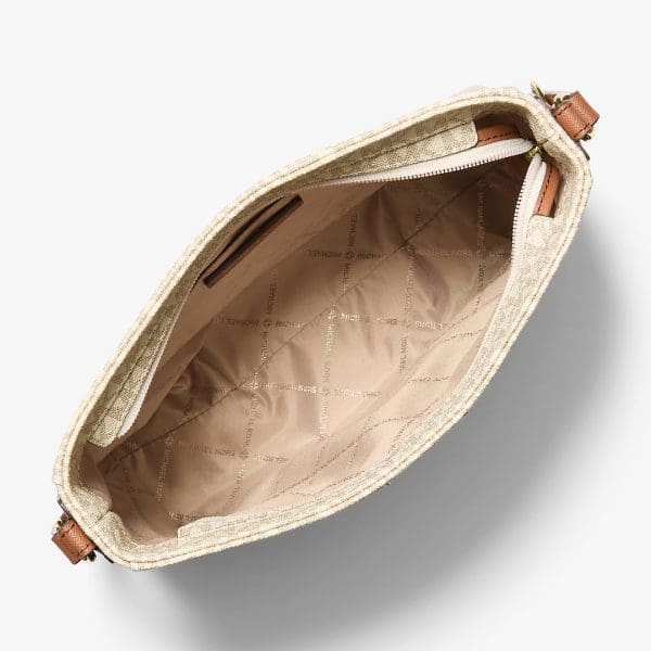 Cartera Jet Set Travel Large Logo Messenger Bag Michael Kors Para Mujer - Imagen 4