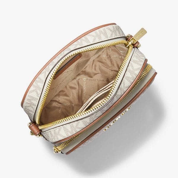Bolso Crossbody Jet Set Medium Logo Michael Kors Para Mujer - Imagen 3