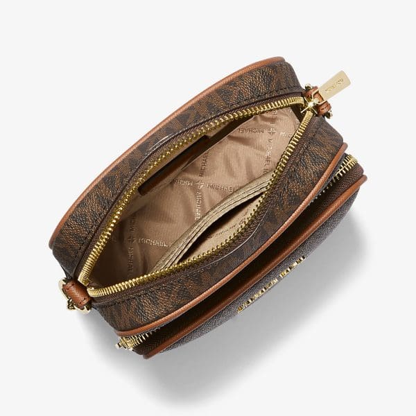 Bolso Crossbody Jet Set Medium Logo Michael Kors Para Mujer - Imagen 4