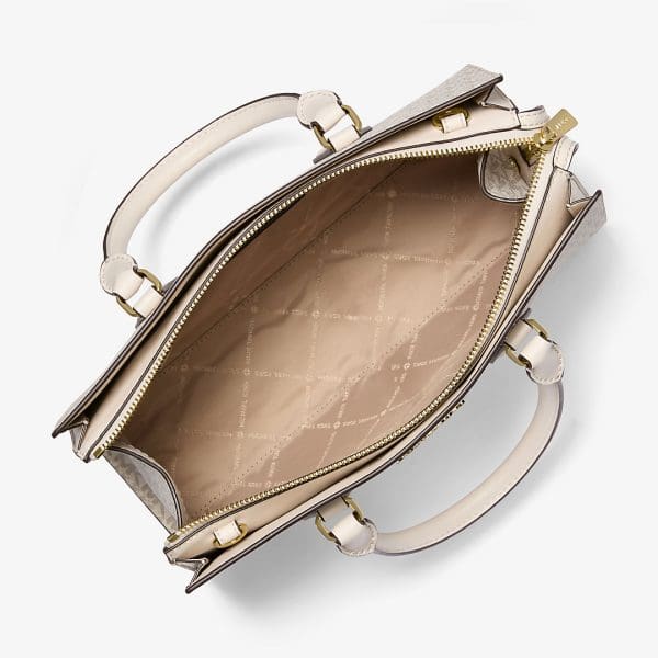 Cartera Satchel Sheila Medium Logo Michael Kors Para Mujer - Imagen 3