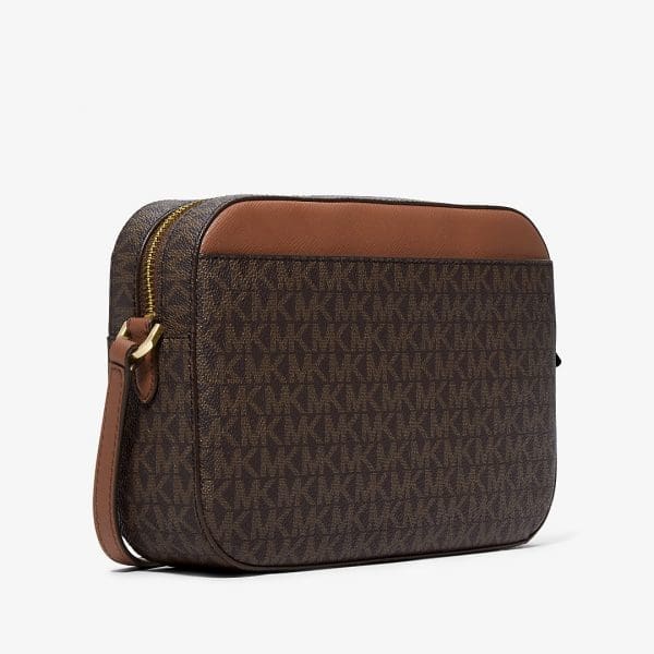 Cartera Crossbody Jet Set Large Saffiano Leather Michael Kors Para Mujer - Imagen 3