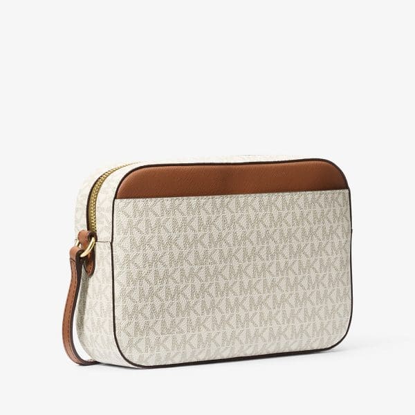 Cartera Crossbody Jet Set Large Saffiano Leather Michael Kors Para Mujer - Imagen 4