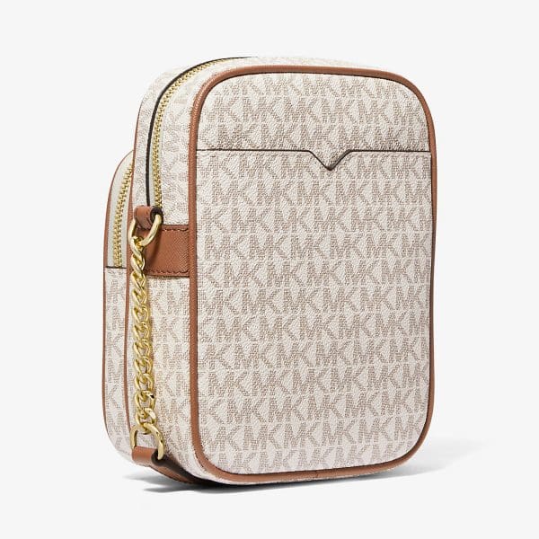 Bolso Crossbody Jet Set Medium Logo Michael Kors Para Mujer - Imagen 4