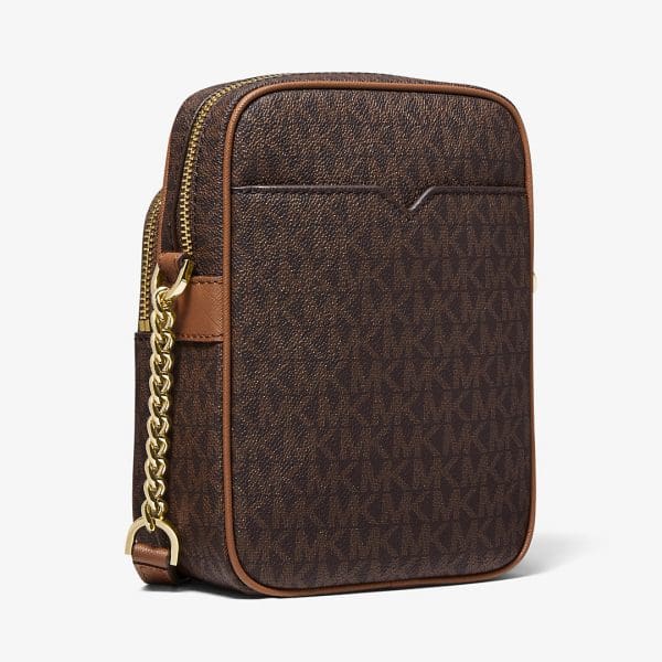 Bolso Crossbody Jet Set Medium Logo Michael Kors Para Mujer - Imagen 3