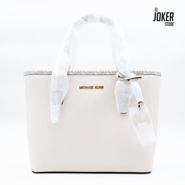 Cartera Jet Set Travel Extra-Small Logo Top-Zip Tote Michael Kors Para Mujer - Imagen 2