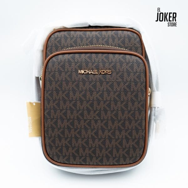 Bolso Crossbody Jet Set Medium Logo Michael Kors Para Mujer - Imagen 2