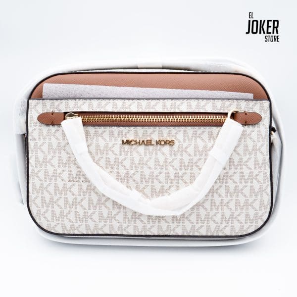 Cartera Crossbody Jet Set Large Saffiano Leather Michael Kors Para Mujer - Imagen 2