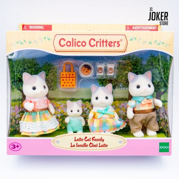 Sylvanian Families – Latte Cat Family – Calico Critters