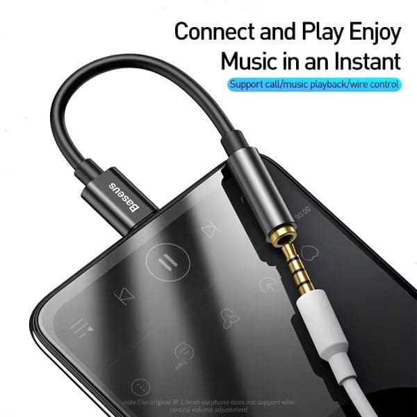Baseus Adaptador USB-C a Jack 3.5mm - Imagen 3
