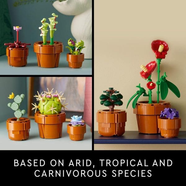 LEGO Botanicals - Plantas Diminutas - 10329 - 758 Piezas - Imagen 4