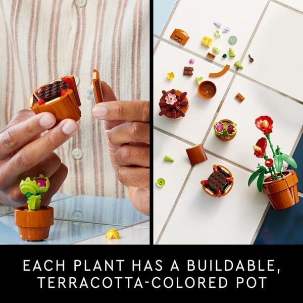 LEGO Botanicals - Plantas Diminutas - 10329 - 758 Piezas - Imagen 5