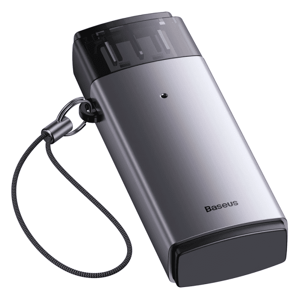 Baseus Lector Tarjetas Memorias SD y MicroSD - USB 3.0 - Imagen 7