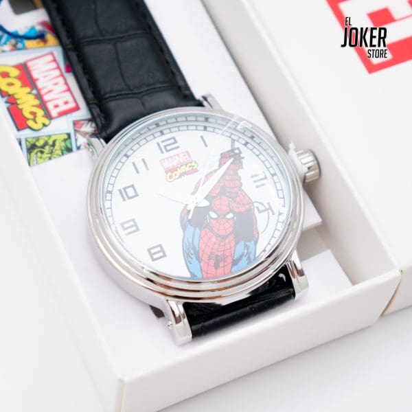 Reloj Marvel Spider-Man Vintage para Adultos – Cuarzo Analógico - Imagen 3