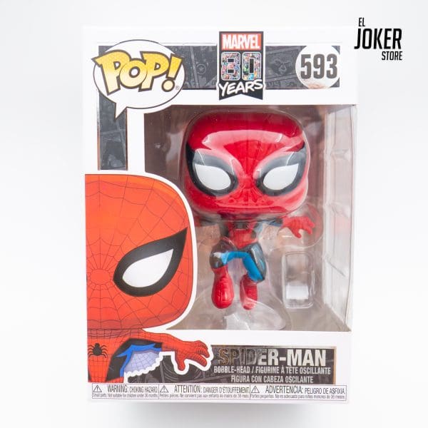 Funko Pop! Marvel 80 Aniversario - Spiderman Primera Aparición - Imagen 2