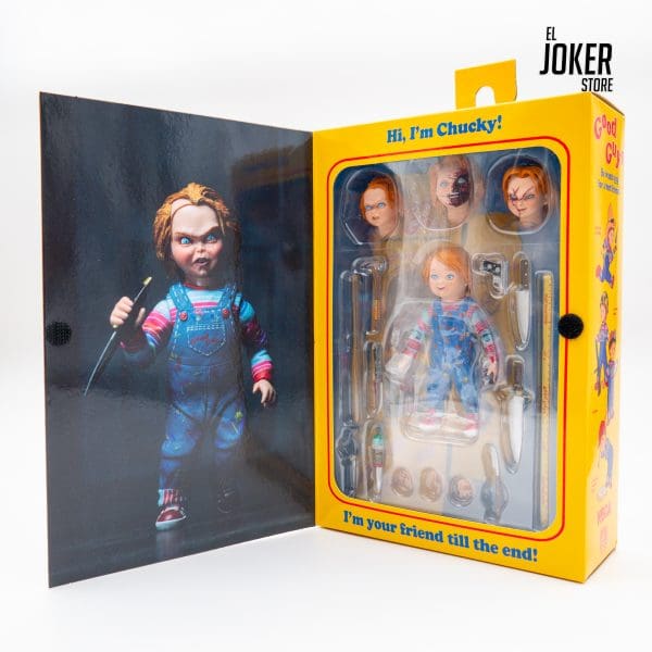 NECA – Chucky – 10cm Figura de Acción a Escala –  Ultimate - Imagen 2