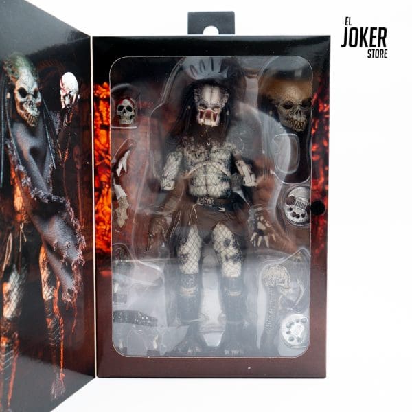 NECA – Predator  – 7” Figura de Acción a Escala –  Ultimate Shaman Predator - Imagen 3