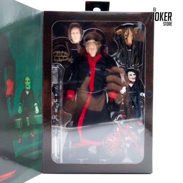 NECA – Saw Ultimate Jigsaw Killer (Black Robe) – 7" Figura de Acción a Escala - Imagen 6