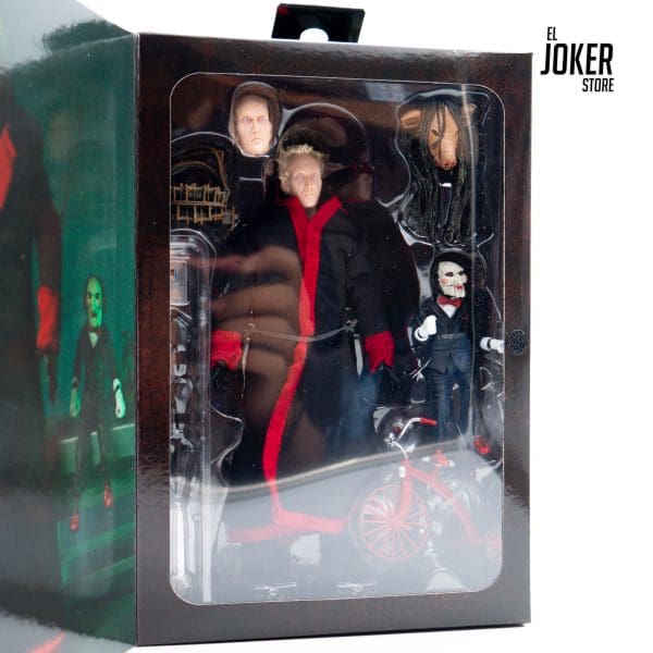 NECA – Saw Ultimate Jigsaw Killer (Black Robe) – 7" Figura de Acción a Escala - Imagen 4
