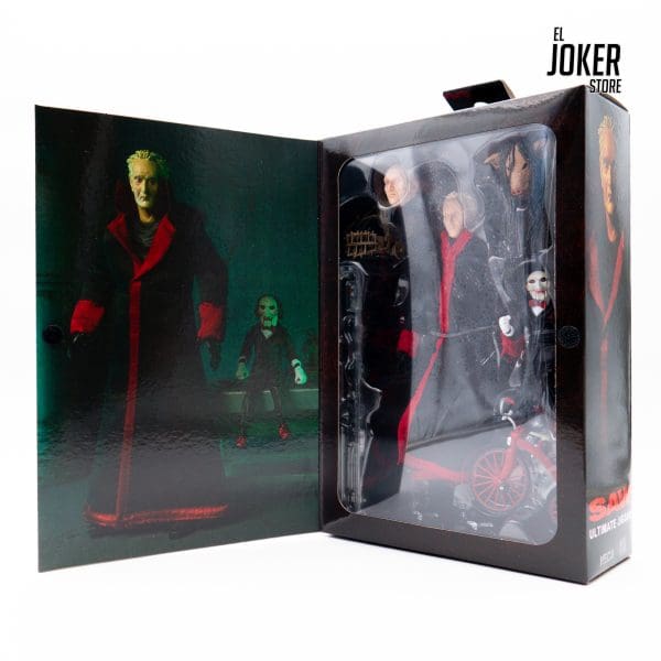 NECA – Saw Ultimate Jigsaw Killer (Black Robe) – 7" Figura de Acción a Escala - Imagen 3