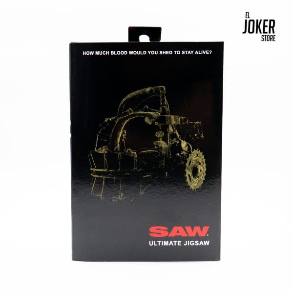 NECA – Saw Ultimate Jigsaw Killer (Black Robe) – 7" Figura de Acción a Escala