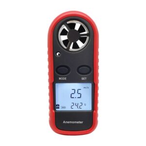 Anemómetro Medidor Digital De Viento y Temperatura - GM816