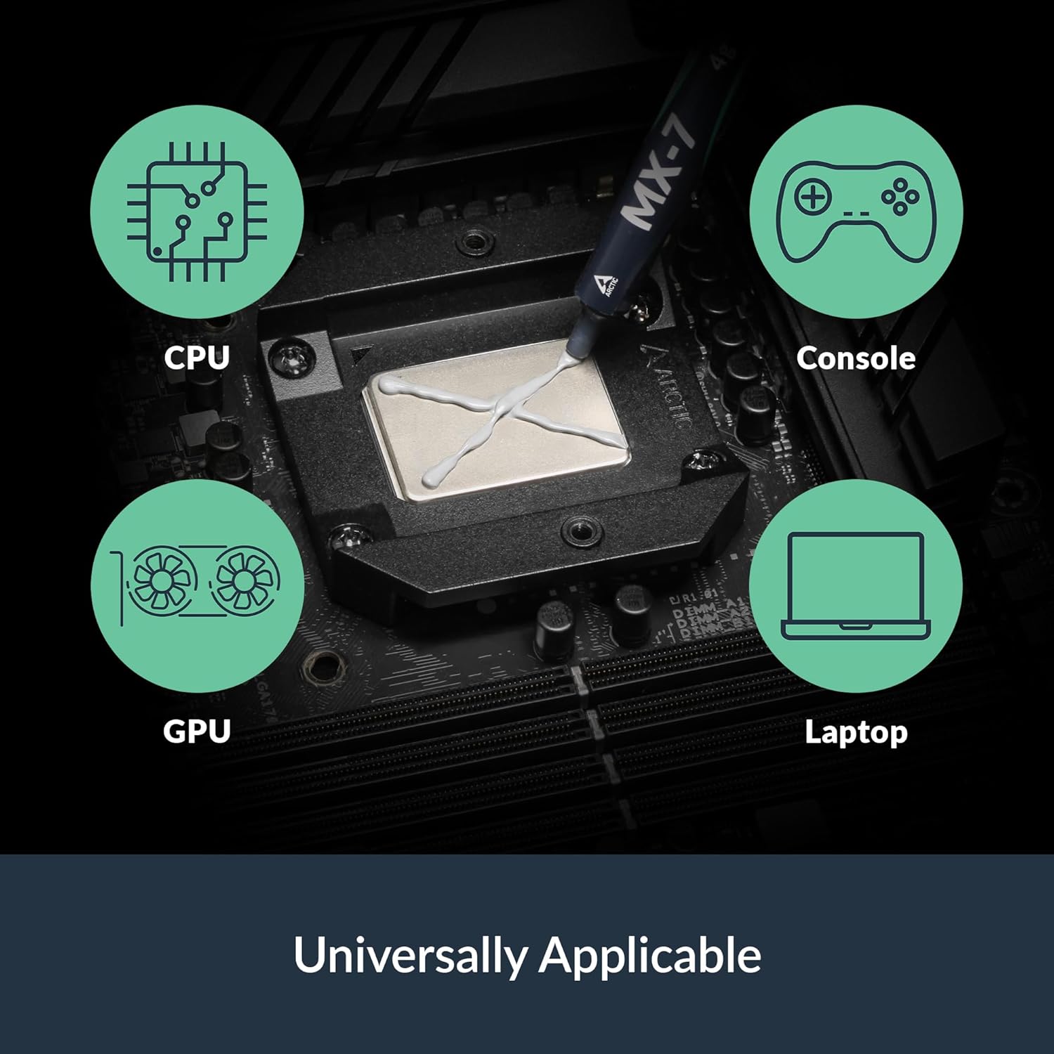 ARCTIC MX-7 (4 g) – Pasta Térmica de Rendimiento Ultimate - Imagen 2