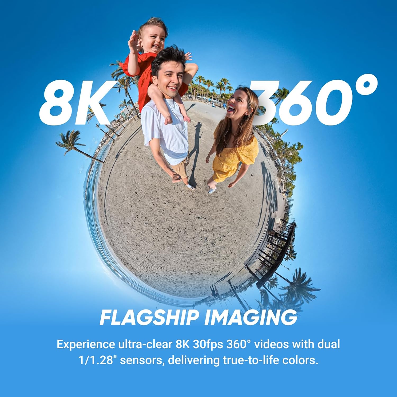 Insta360 X5 Kit de Inicio | Cámara de Acción 8K 360° - Imagen 2