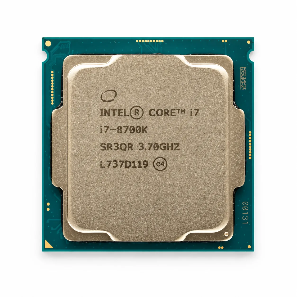 Intel Core i7-8700K — imagen referencial