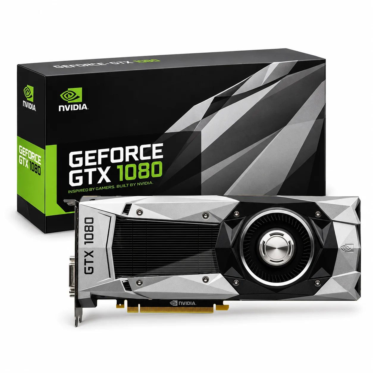 NVIDIA GeForce GTX 1080 Founders Edition 8 GB (con caja) — imagen referencial