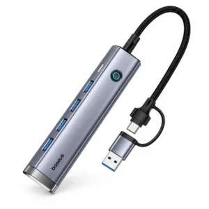 Hub Baseus 4 en 1 - USB 3.0 - 15w