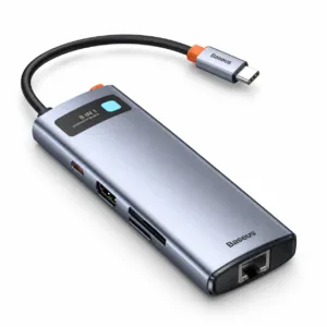 [BASEUS] Hub 8 en 1 - Tipo C | 4K 60Hz | USB 3.0